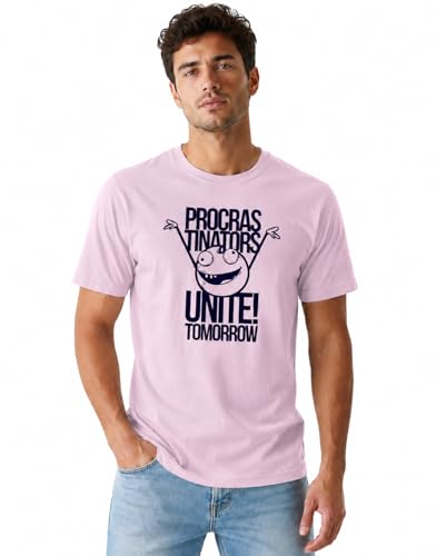 Image of Vastrio Unisex Procrastinators Unite Graphic Regular Fit Cotton T-Shirt