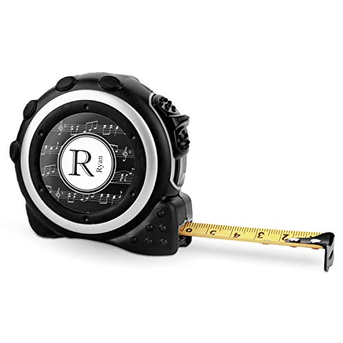 Cinta métrica personalizada notas musicales 16 ft miniatura 1