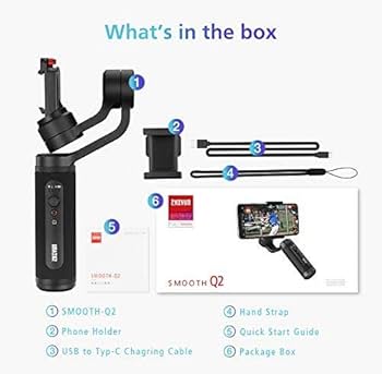Amazon.co.jp: 【公式旗艦店】ZHIYUN SMOOTH Q2スマートフォン用