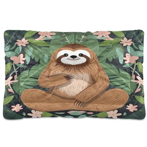 Haskirky Sloth Yoga Dog Mat