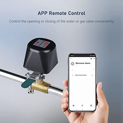 Vanne d'eau intelligente Wi-Fi interrupteur levier pour couper l'eau à distance - 4