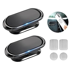 Magnetische Telefoonhouder voor in de Auto, 360 Graden Magnetische Autohouder, 2 Stuks Autotelefoonhouder…
