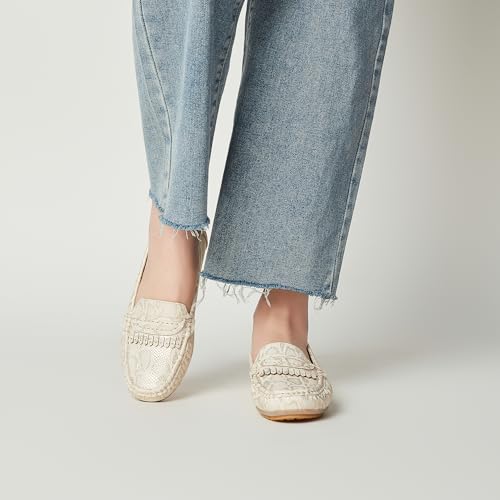Image of Women's Business Loafers Work Casual Flats Shoes Lightweight Penny PU Leather Slip On Walking Shoes