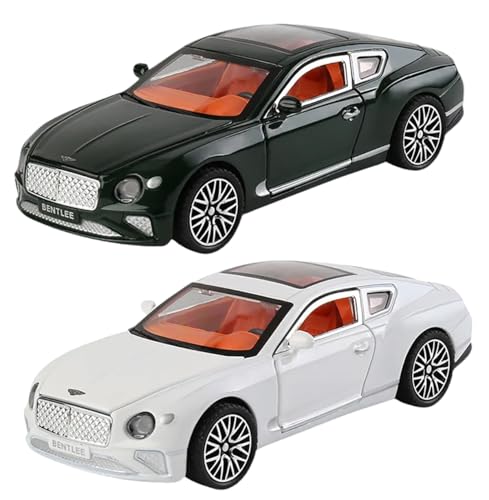 Image of Magicwand 1:32 Scale Die-Cast Metal Bentlley Car with Openable Doors,Pull Back Action,Blinking Lights【Pack of 1】【Colors as Per Stock】