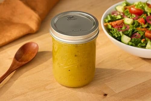 image for Ball Wide Mouth Glass Mason Jars with Lids and Bands, Used for Canning