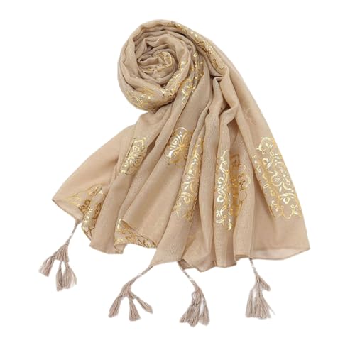 Elegant Fringe Scarf Lightweight Sun Wrap Shawl for Women Beach Cover-Up2