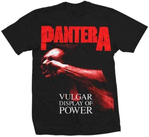 Pantera - Mens Red Vulgar T-Shirt 