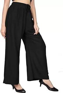 benkils Women's Cotton Reyon Regular Fit Palazzo Pants - Available Size - M to 6XL-picture-19