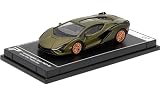 PosterCars - 1:64 Scale Lamborghini Sian FKP 37 Verde GEA Hypercar League Collection No.7