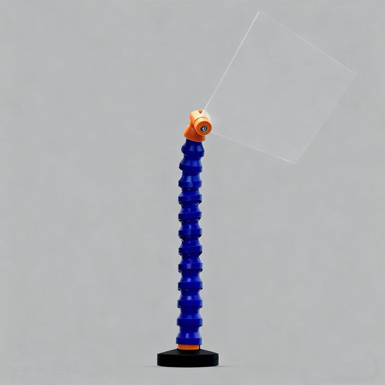 Machine Safety Guard w/Magnetic Base, 8" x 6" Polycarbonate Safety Shield, 15" Reach Hose Arm, Chip & Coolant Splash Guard for Lathes, Mills & Drill Presses