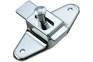 Harris Hardware TP5050 Slide Latch, Ideal for Commercial Restroom Partitions