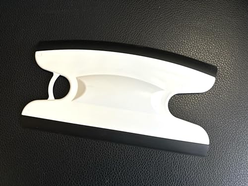 Preisvergleich Produktbild Generic Duschabzieher für Rund- und Eckduschen, 22.5 cm, Weiß, Gummi, 98g