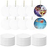 AMONE Sublimation Ceramic Ornament Blank...