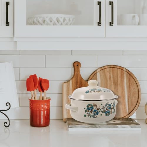 Casserole émaillée multifonction DOITOOL pour cuisson maison saine