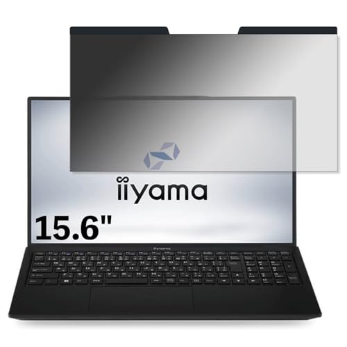 iiyama LEVEL-15FH122-i5-UXZX 15.6インチ 16:9 対応 マグネット式 覗き見防止フィルム プライバシーフィルター ブルーライトカット 反射防止 PC パソコン ノートブック のぞき見防止 画面保護 保護シート 着脱簡単 両