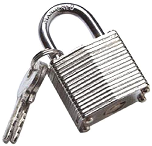 Master Lock 1-7/8 in. H x 1-3/16 in. W x 1-3/4 in. L Vinyl Covered Steel Ball Bearing Locking Padlock
