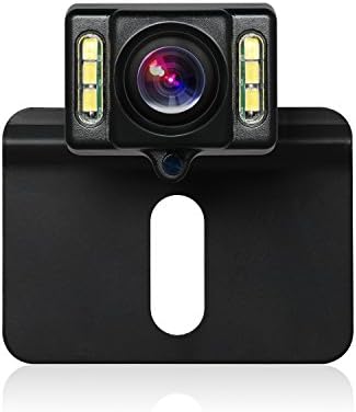 BOSCAM B1 HD Backup Camera with 6 Auto LEDs, Rear-View Camera with Super Night Vision, IP68 Waterproof Back Up Camera for Sedan, Truck, Jeep, SUV, RV, Van