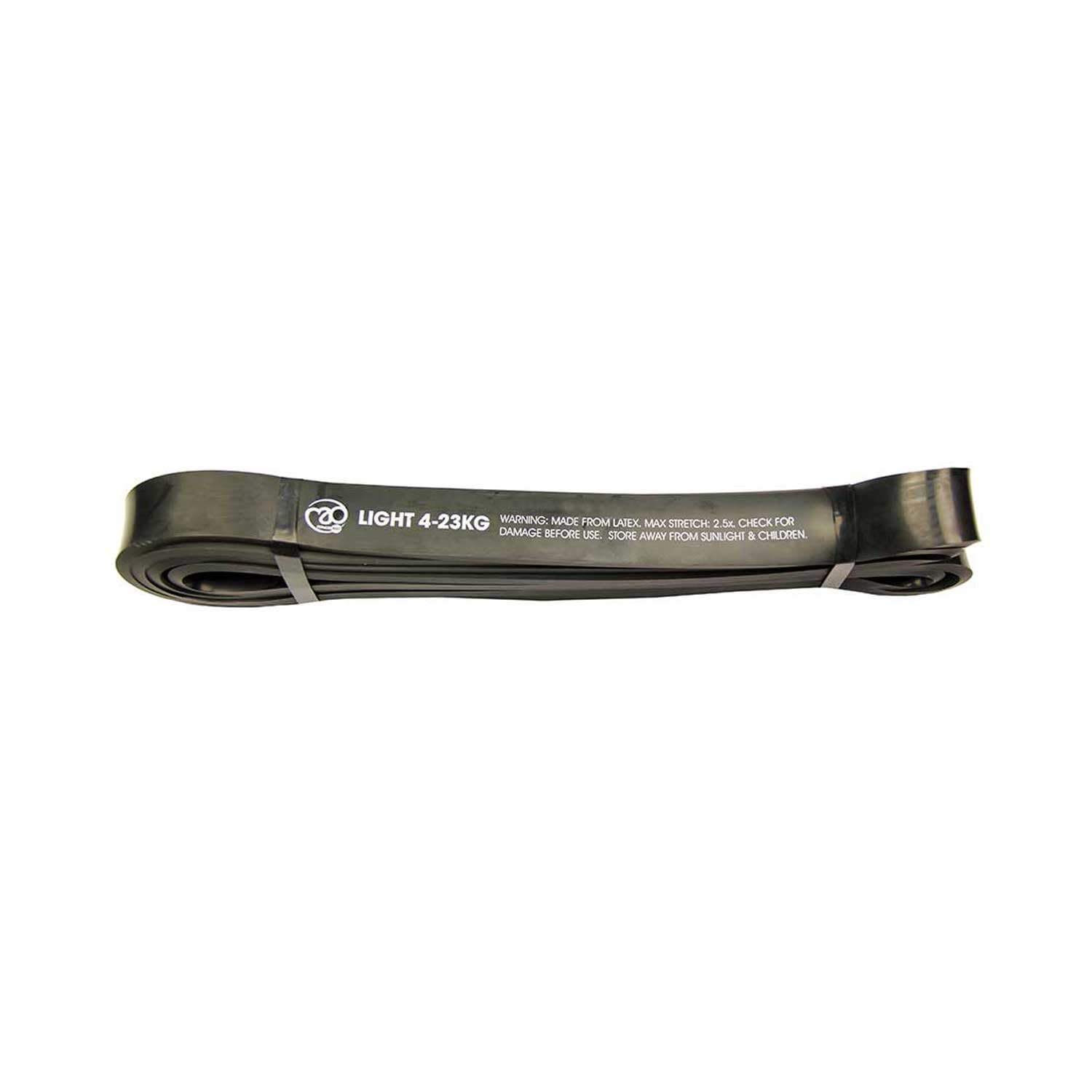 Fitness Mad Power Resistance Light Loop Band - Black,4-23 kg