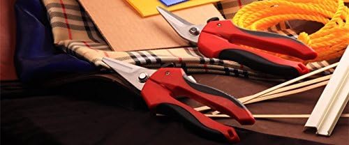 Miniatura 3 de Tijeras de borde recto multiusos con resorte profesional de 7-12 pulgadas