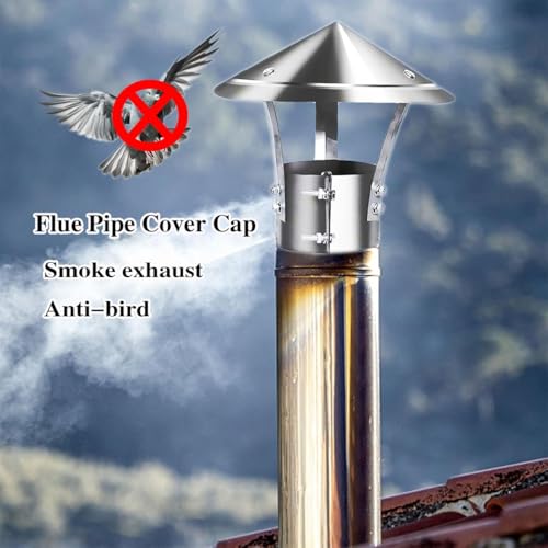 Protector de chimenea superior cónico que soluciona la entrada de agua 6