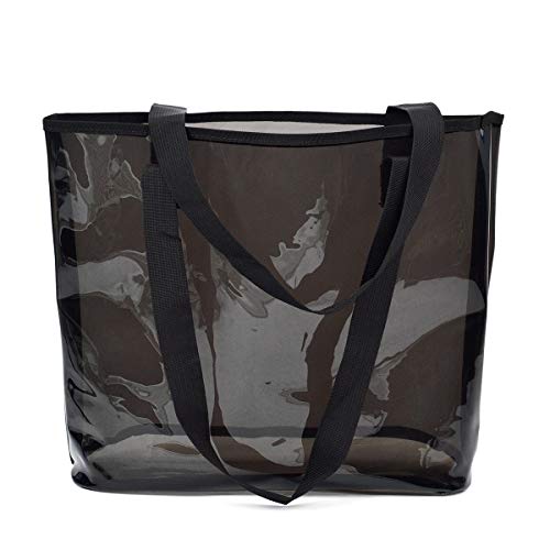 Premium Large Capacity Transparent Clear Tote Bag Shoulder Handbag4