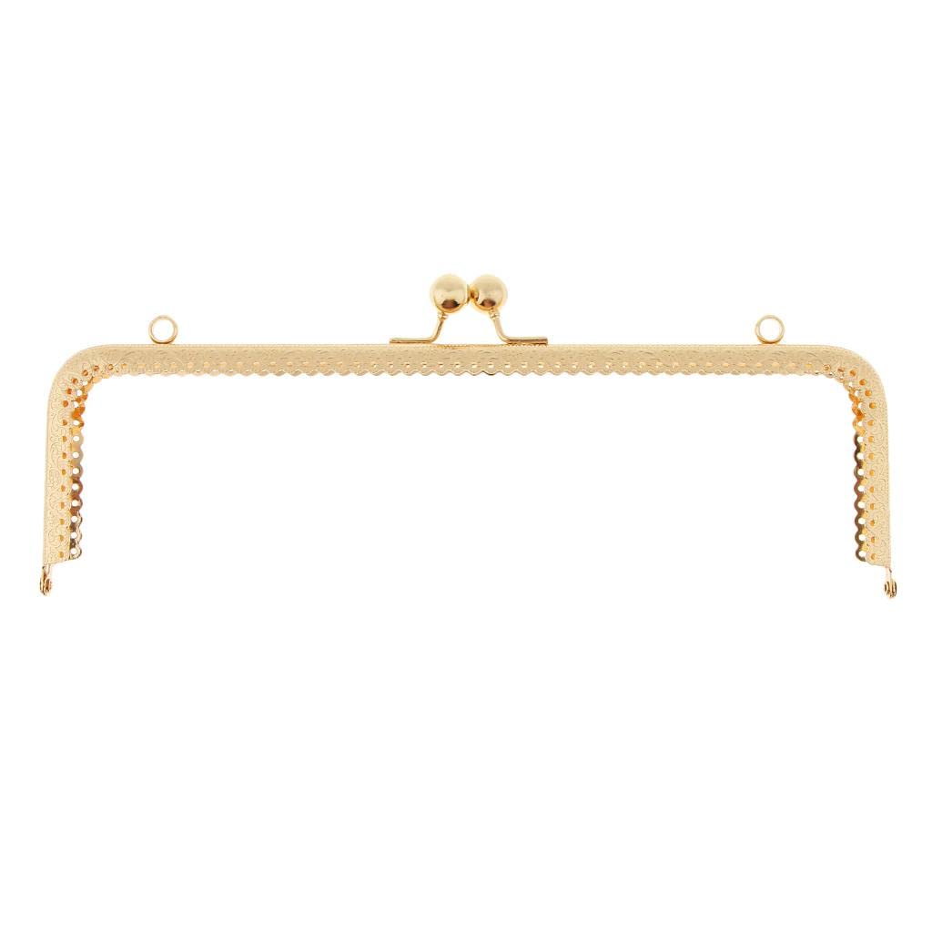myaddiction Sew in Coin Bag Purse Metal Frame Handbag Clasp Fastening 25.5cm Light Gold Clothing, Shoes & Accessories | Womens Handbags & Bags | Handbag Accessories-picture-11