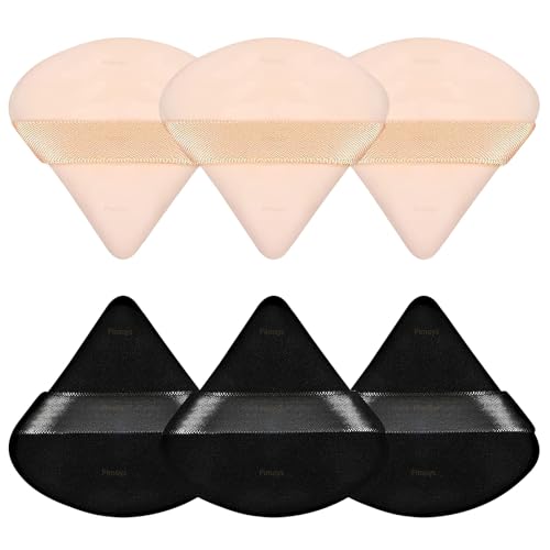 Pimoys Makeup Sponge Powder Puff Set (6 Pieces)
