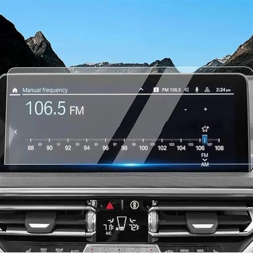 Film protection navigation BMW X3 X4 anti-rayures pour grand écran 12,3 pouces