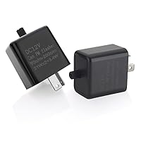 Vista 9 de Relé electrónico intermitente LED de velocidad ajustable de 12 V de 2 pines para señal de giro de motocicleta, reemplazo directo, relé universal