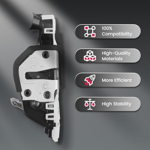 Image of SYERAL Front Left Driver Side Door Latch Lock Actuator Compatible with Toyota Avalon 2005-2012, FJ Cruiser 2007-2014, Prius 2006-2012, Tacoma 2005-2015, Yaris 2007-2015 Replaces 931-494 6904004030