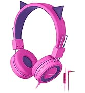 SIMJAR Kids Bluetooth Headphones with Microphone for School