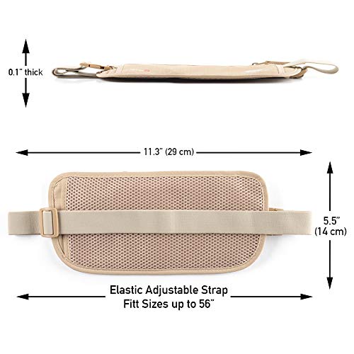 Travel Money Belt For Women And Men - Hidden Wallet For Travel With Rfid Blocking Material - Secure, Waterproof Money Belt For Travel And Daily Use #TOP4