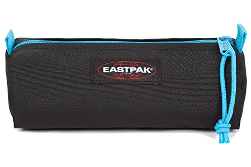 Eastpak Benchmark Trousse à Crayons individuelle, 21 cm, Couleur Bleue Kontrast (Noir), Kontrast Grade Bleu, 6 x 20.5 x 7.5, Eastpak Benchmark Single Trousse 21 cm Bleu Qualité Kontrast Noir Cover