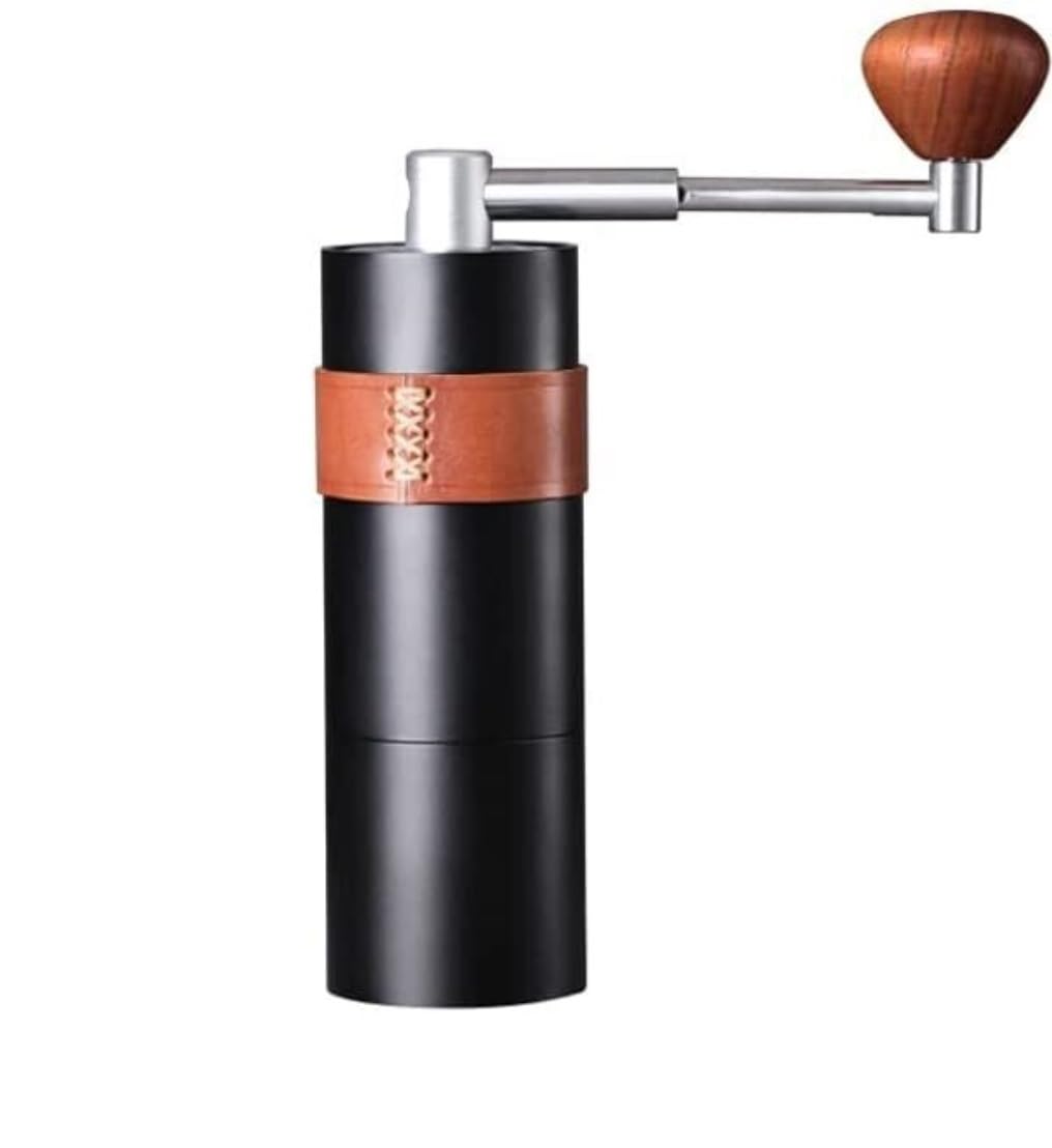 Molinillo Café Molino Cafe Molinillo de manivela Manual, Molinillo de Granos de café, máquina de café portátil, Molinillo Manual doméstico Moledor De Cafe(Black)