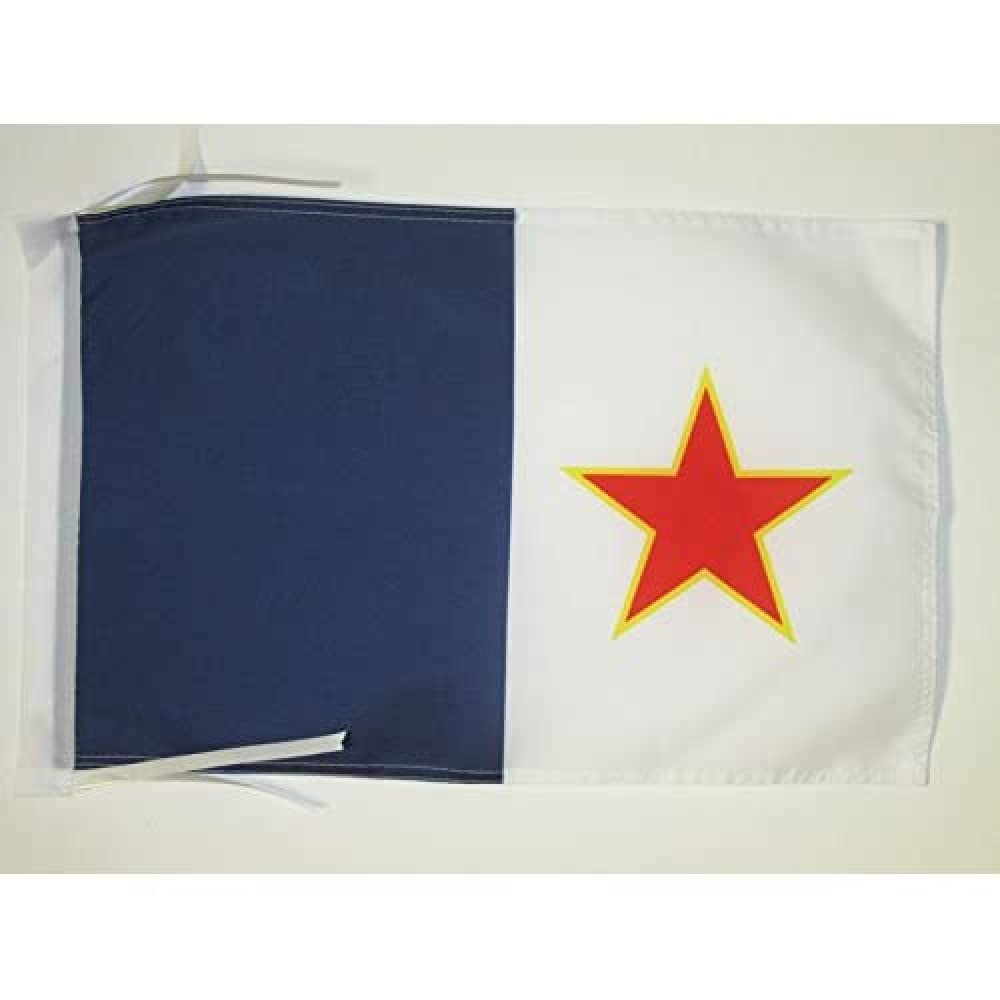 Iran Old Persia Flag 18'' x 12'' cords - Persian SMALL flags 30 x 45cm - Banner 18x12 in - AZ FLAG — view 1137
