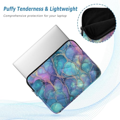 Funda para portátil de 13-14 pulgadas con patrón azul miniatura 5
