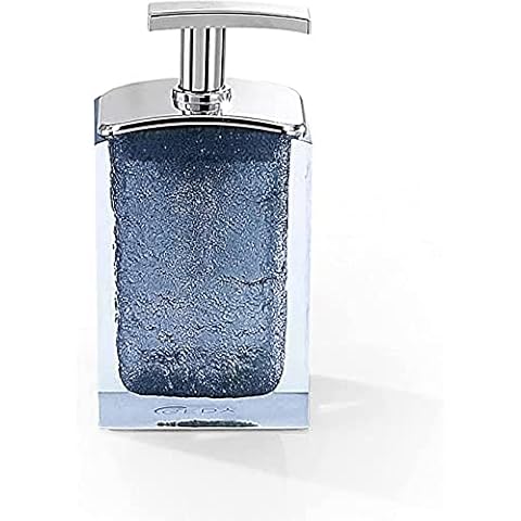 Gedy Antares Soap Dispenser, Resin, Blue, 6.2 x 8 x 15.5 Cover