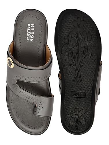 Image of Extra Soft Women's Comfortable Highcushioned Doctor Slippers|Flip-Flops Fashionable Casual & Stylish|Lightweight & Breathable Chappals|Outdoor Sandals Ladies&GirlsBB946