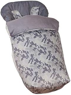 Babyline Little Warrior - Saco de silla con manoplas de regalo, unisex