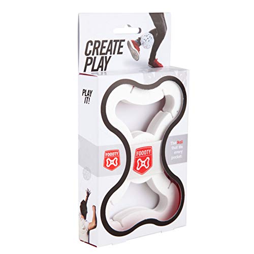 Preisvergleich Produktbild FOOOTY 001W Faltbarer Ball Weiss