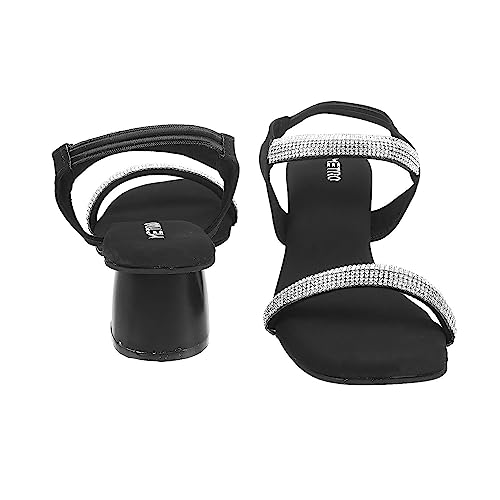 Image of Metro Women Synthetic Leather Fashion Block Heel Sandal