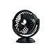 Ventilateur de Tableau Bord Voiture, 360 degrés Rotatif Ventilateur Automatique Mini Ventilateur de Voiture tête rotative 5 V Universel USB Ventilateur Voiture pour berline Van Camion SUV RV