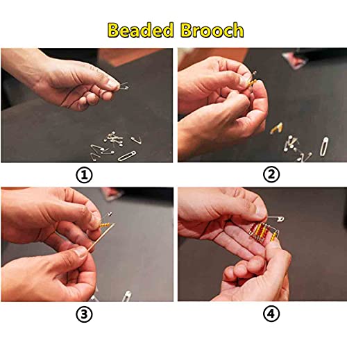 Solid 925 Silver Ladies Diy Brooch Safety Pin Brooch Finidng Jewelry Accessories For Handmade Earring Making(Antiqued Silver Color) #TOP6