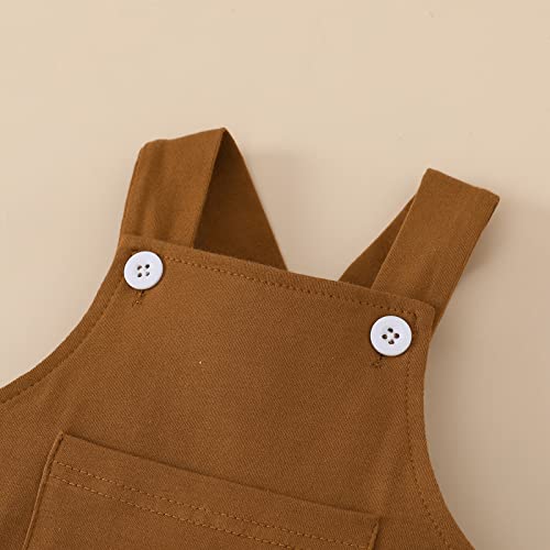 Puseky 2Pcs Baby Boys Clothes Short Sleeve Animal Print Romper Overalls Pants Set Newborn Onesie Suspenders Trousers Boy Set 0-3 Months #TOP4