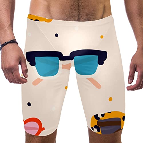 Maillot de bain pour homme fini les irritations grâce au tissu multicolore à séchage rapide M