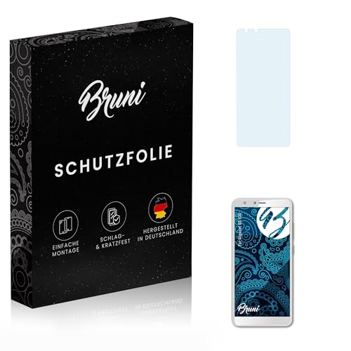 Bruni Screen Protector compatible with Gigaset GS100 Protector Film, crystal clear Protective Film (2X)