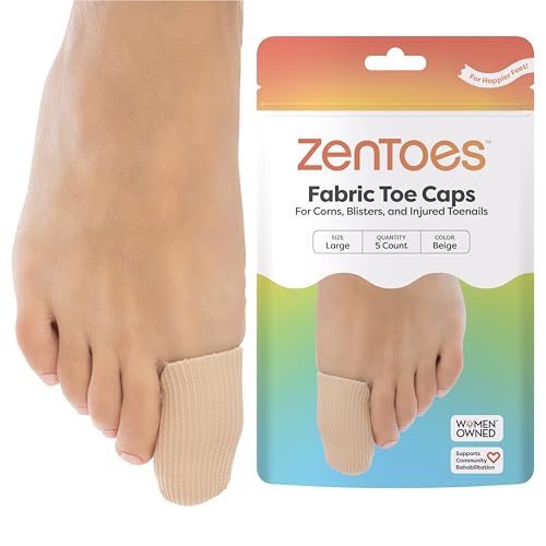 ZenToes 5 Pcs Fabric Toe Protectors