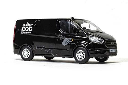 Corgi VA15105 Ford Transit Custom 300L1, Shadow Black (Richard Hammond's The Smallest Cog), Die-cast model for ages 14+, for adults and collectors