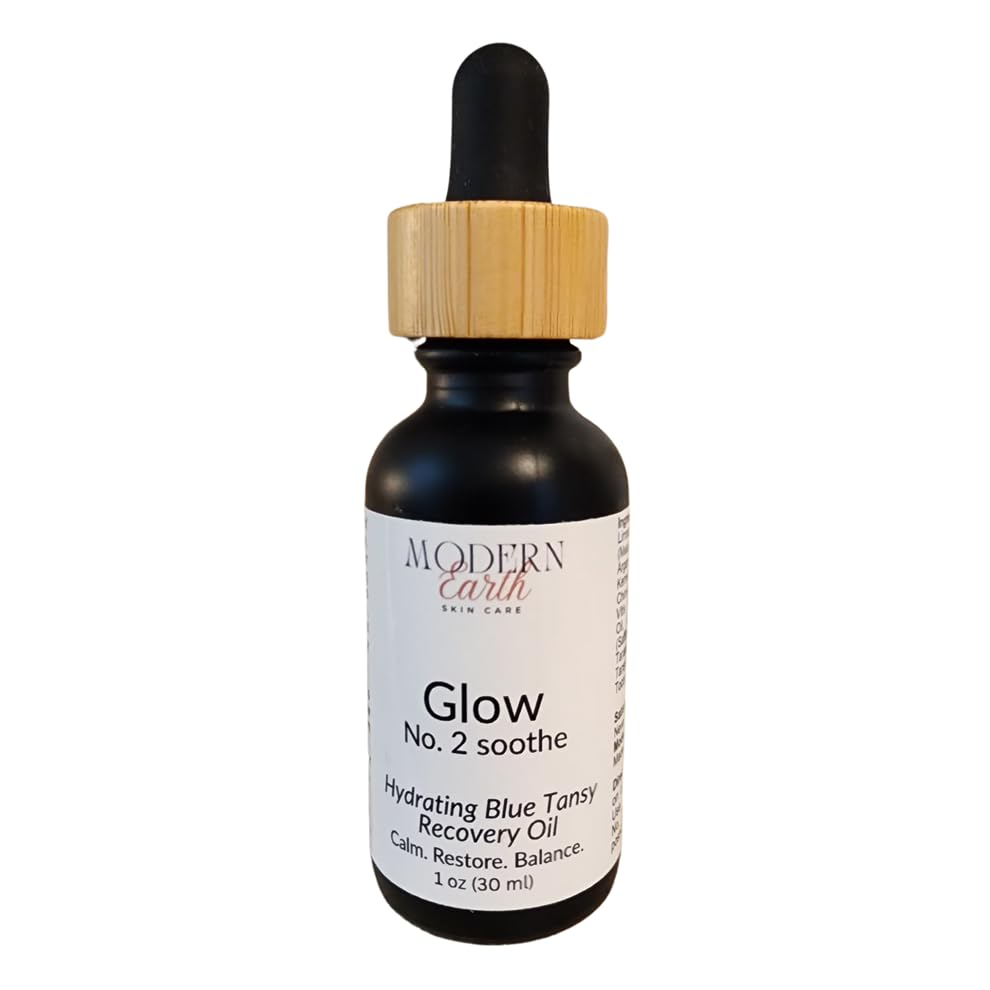 Glow No. 2 Soothe Oil, Blue Tansy Antioxidant, Skin Calming & Hydrating