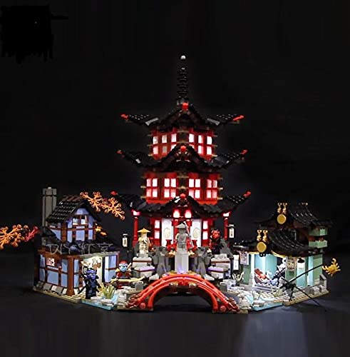 Light Kit for Lego Temple of Airjitzu 70751 (Lego Set is not Included) (Classic)